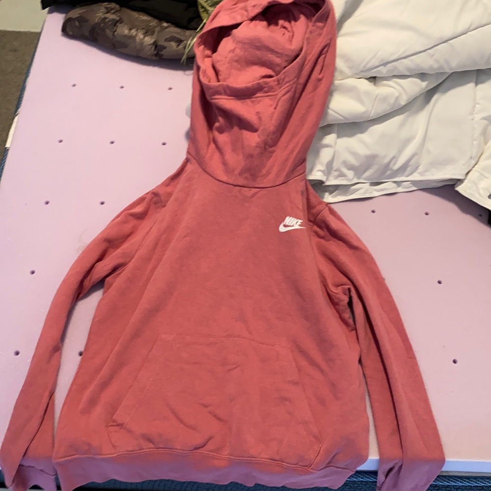 Nike turtle neck hoodie